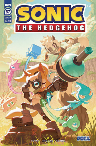 Sonic The Hedgehog Vol 3 #57 (Cover A)