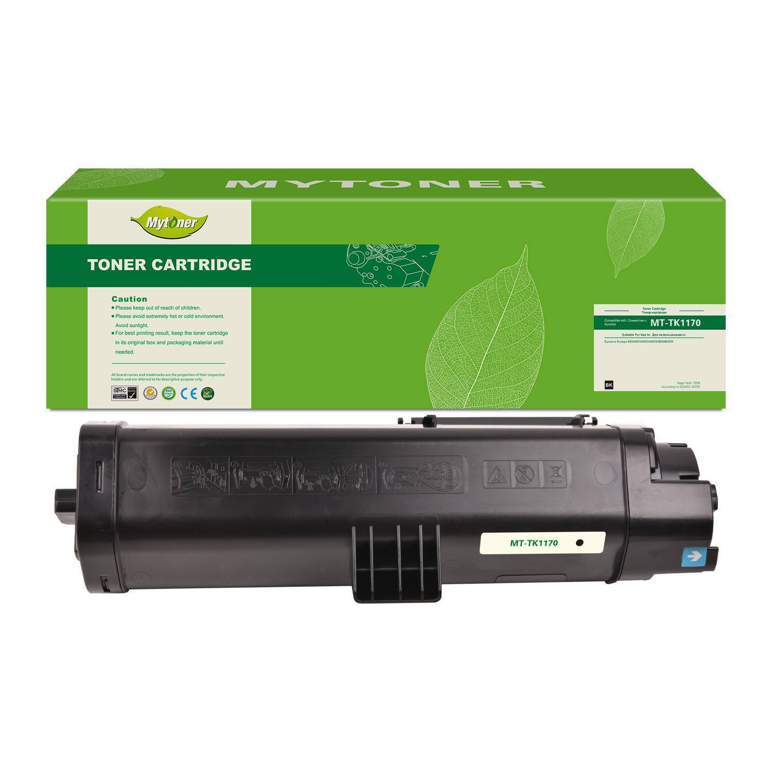 Тонер-картридж MyToner, аналог Kyocera TK-1170 7.2k с чипом – купить по  низкой цене в Инк-Маркет.ру с доставкой