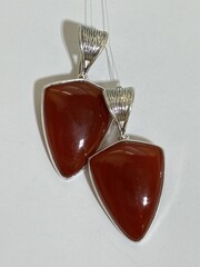 Гейбл (серьги из серебра)