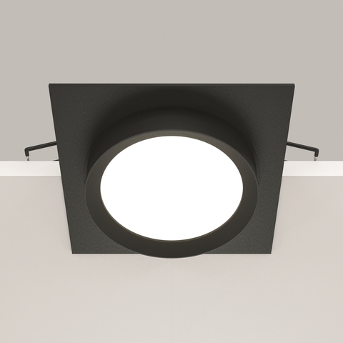 Встраиваемый светильник Maytoni Hoop DL086-GX53-SQ-B