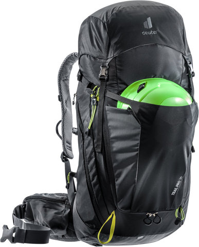 Картинка рюкзак туристический Deuter Trail Pro 36 black-graphite - 5