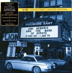 Jimi Hendrix And The Band Of Gypsys / 2 Nights At The Fillmore East (Collector's Limited Edition)(6CD)