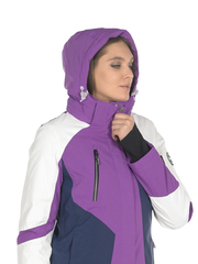 Женская горнолыжная куртка BETEBEILE сиреневого цвета.