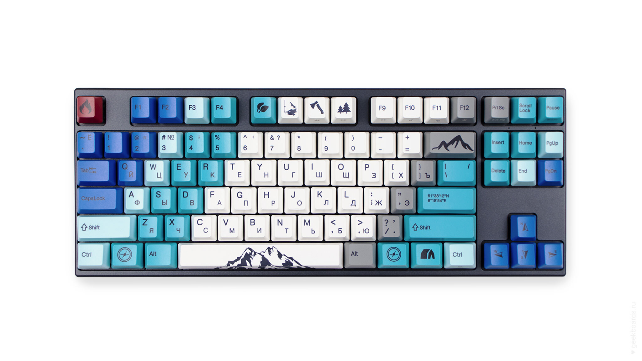 Varmilo Summit R1 87 — купить на сайте профессиональных клавиатур Geekboards