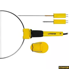 STAYER MAXterm, 7 Вт, в наборе: 3 насадки, аккуратный рез пенопласта + пластика, прибор для художественной резки (45257-H3)