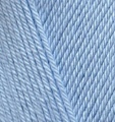 ALIZE "DİVA", 100% Микрофбира акрил, 100 гр, 350 м, 350 светло-голубой