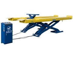 Ножничный подъемник F6109 AE&T 380 В для сход-развала для монтажа "в пол"