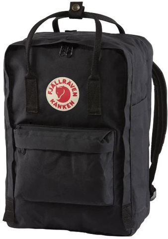 Картинка рюкзак городской Fjallraven Kanken Laptop 17 550 Black - 1