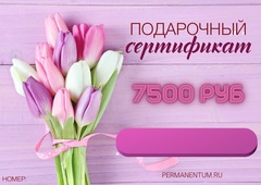 Подарочный сертификат №3