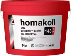 Клей для коммерческого  ПВХ-линолеума водно-дисперсионный Homakoll 148 Prof 28 кг