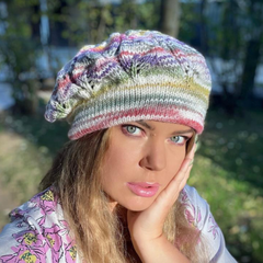 Инструкция по вязанию берета "Сны о лете"