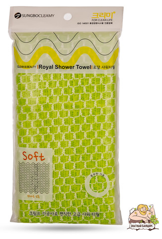 Японская мочалка для душа Royal Shower Towel