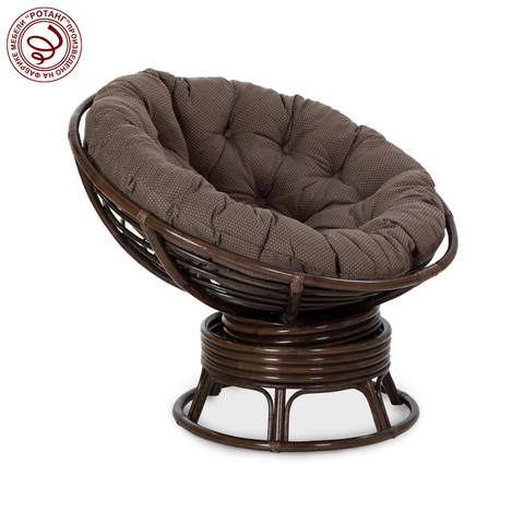 Кресло механическое PAPASAN Luxury (подушка ткань триплированная ЗТ12 цвет бежевый ромб)