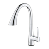 Смеситель для мойки сенсорный с выдвижным изливом Grohe Zedra Touch 30219002