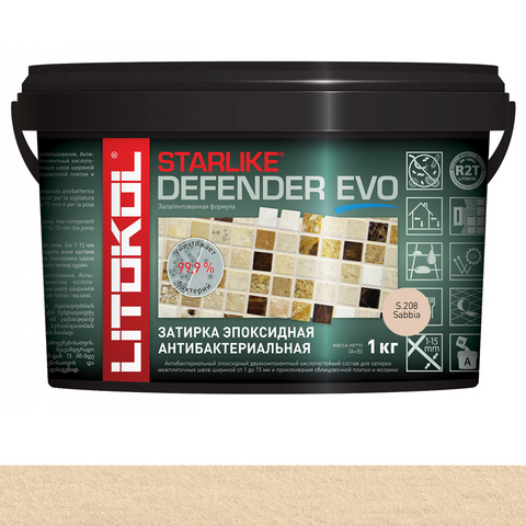 Затирка STARLIKE DEFENDER EVO S.208 1 кг