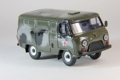 UAZ-3741 camouflage with star Agat Mossar Tantal 1:43