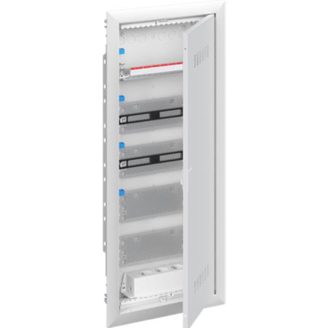Шкаф мультимедийный с дверью с вентиляционными отверстиями UK660MV 5-рядов. 384mm*872mm*97mm IP30. ABB. 2CPX031386R9999