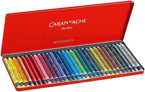 Набор акварельной пастели Caran d'Ache Neocolor® II Aquarelle, 30 цветов (7500.330)