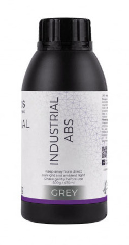 Фотополимер HARZ Labs Industrial ABS, серый (0,5 кг)