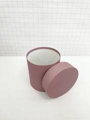 Цилиндр одиночный, 15х15 см, Тускло-аморантно-розовый, 1 шт.