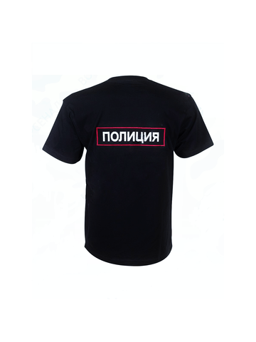 Футболка с принтом Полиция (шеврон)