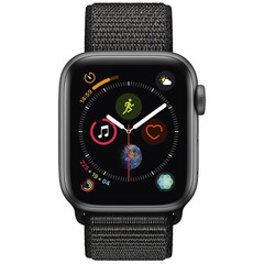 Смарт часы APPLE Watch Series 4 GPS 40mm Space Gray Aluminium Case with Black Sport Loop
