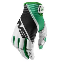 Перчатки EVS PRO Vapor White Black Green L (10)