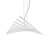 Люстра Rhythm Horizontal Wide White L137