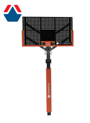 Стойка баскетбольная под бетонирование с металлическим щитом вынос 1200мм