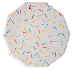 Тарелки большие "Sprinkles" 8 шт.