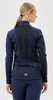 Тренировочная куртка Nordski Advance White/Pink/Blueberry W женская
