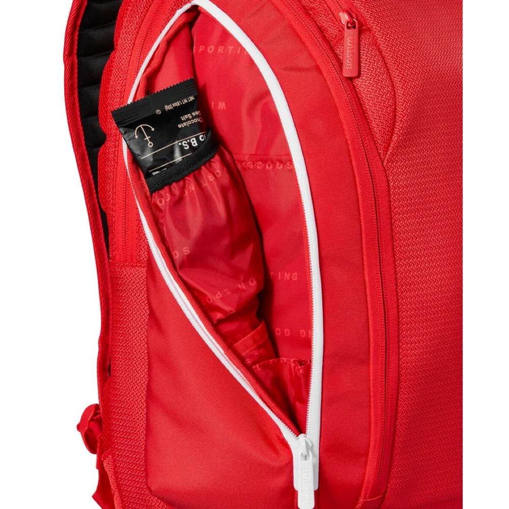 Теннисный рюкзак Wilson SUPER TOUR 2025 BACKPACK RED