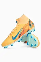 Бутсы Nike Zoom Mercurial Superfly 10 Pro Mbappe FG - оранжевый