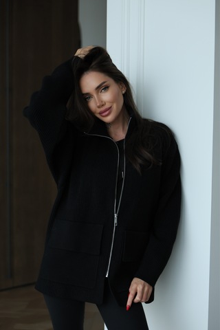 Кардиган на молнии