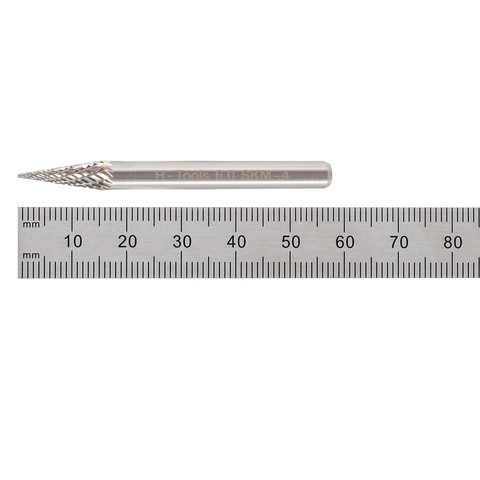 Бор-фреза твердосплавная M(SKM) 6,0x18x58x6мм HM H-Tools 116035HT