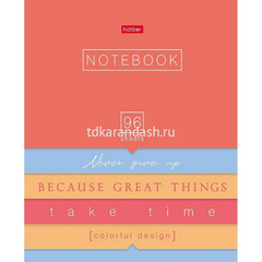Тетрадь А5 96л клетка 