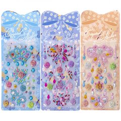 
          Наклейки-стразы Alingar, акриловые, "Ассорти" (корона,бант,бабочки), пакет с европодвесом