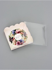 Коробка для печенья и пряников, «Самой прекрасной», 12×12×3 см