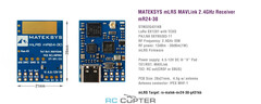 Приёмник Matek mR24-30 mLRS (MAVLink) 2.4GHz