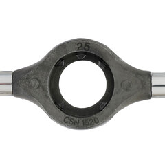 Вороток для плашки 25х9мм М7-М9 220мм MASTER-TOOL 403025MT