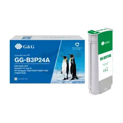 Картридж G&G 727 GG-B3P319 для HP Designjet T920, T930, T930PS, T1500, T1530, T1530PS, T2500, T2530, T2530PS, серый (130 мл)