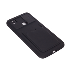 Чехол для телефона X-Game XG-S026 для Redmi 9C Чёрный Card Holder