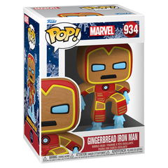 Фигурка Funko POP! Bobble Marvel Holiday Gingerbread Iron Man 50658