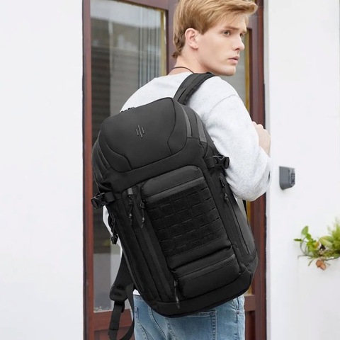 Картинка рюкзак городской Ozuko 9746 Black - 20