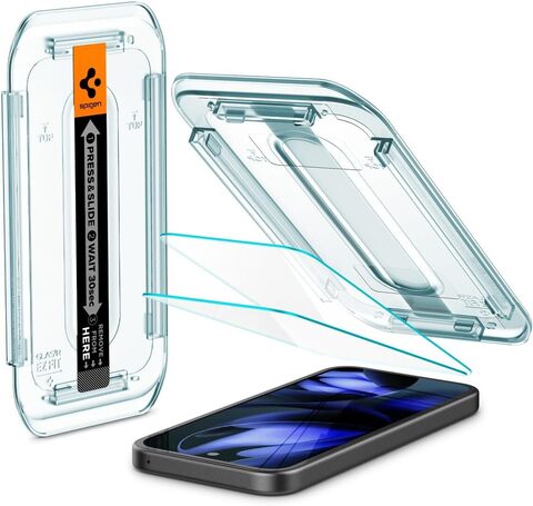 Защитное стекло Spigen Tempered Glass Screen Protector для Google Pixel 9a (2025) - (2 Pack)