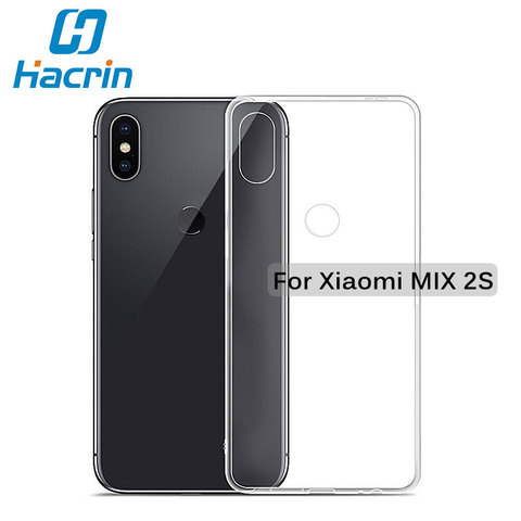 Силиконовый чехол Xiaomi Mi Mix 2S (прозрачный)