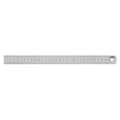 Линейка 500х30х1,0мм Шкала 1,0мм (Сталь) Kinex(K-met) 1023