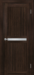 Дверь PSL- 3 / Цвет Сан-ремо шоколад / белый сатинат / Двери PROFILO PORTE