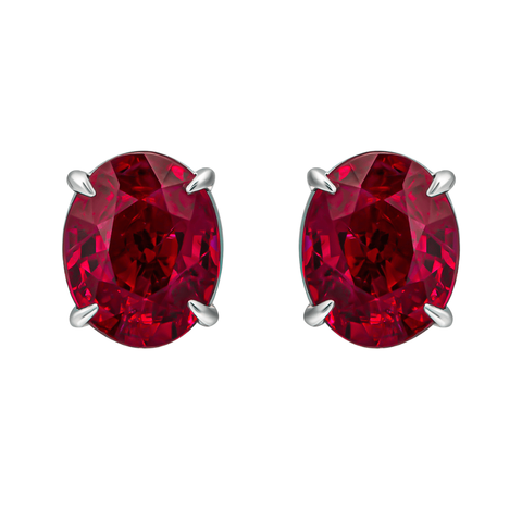 Серьги Пусеты с Рубинами, E0015-16/1