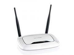 TP-Link TL-WR841N Беспроводной маршрутизатор, 802.11n, 2.4 ГГц, до 300 Мбит/с, LAN 4x100 Мбит/с, WAN 1x100 Мбит/с